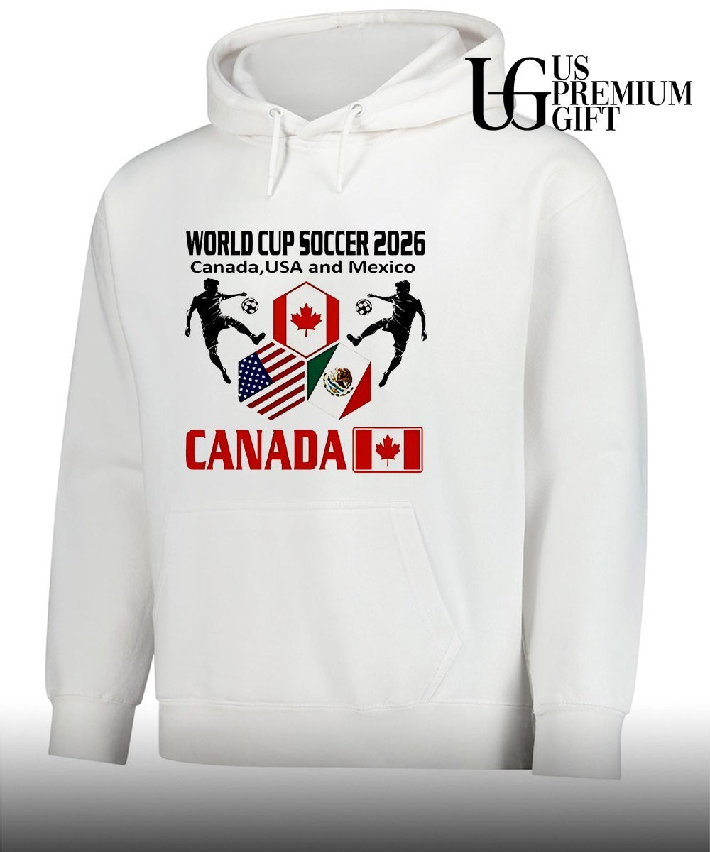 World Cup Soccer 2026 Canada USA and Mexico shirt