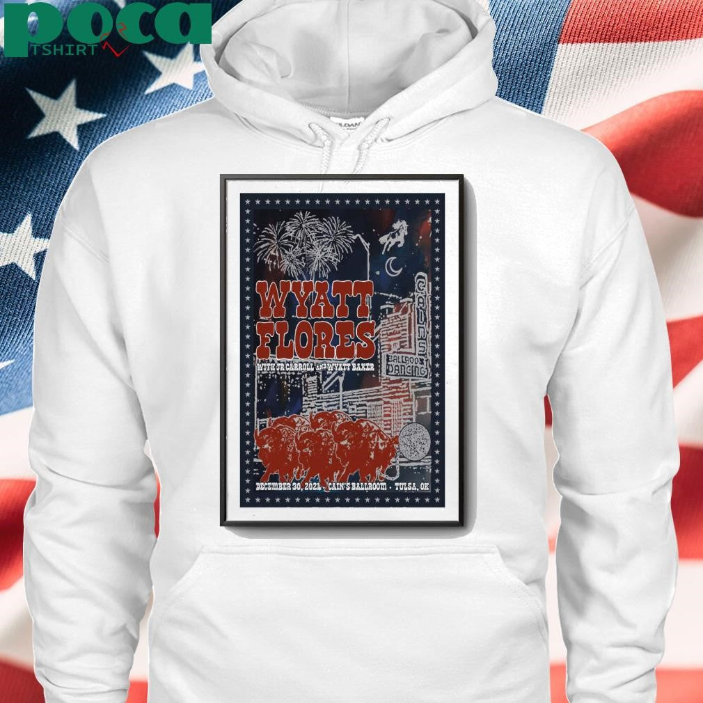 Wyatt Flores December 30 2024 Cain’s Ballroom Tulsa OK Concert shirt