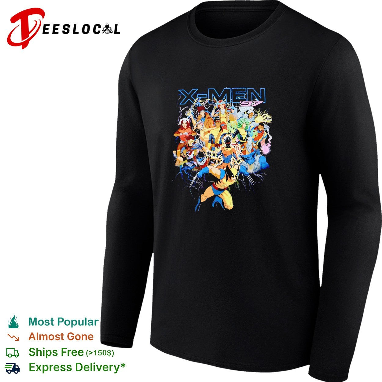 X Men team shirt