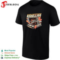 X wing fighter bursting through TV join the rebellion shirt