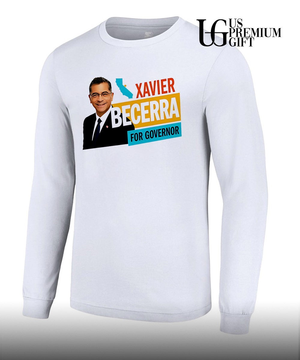 Xavier Becerra for Governor shirt