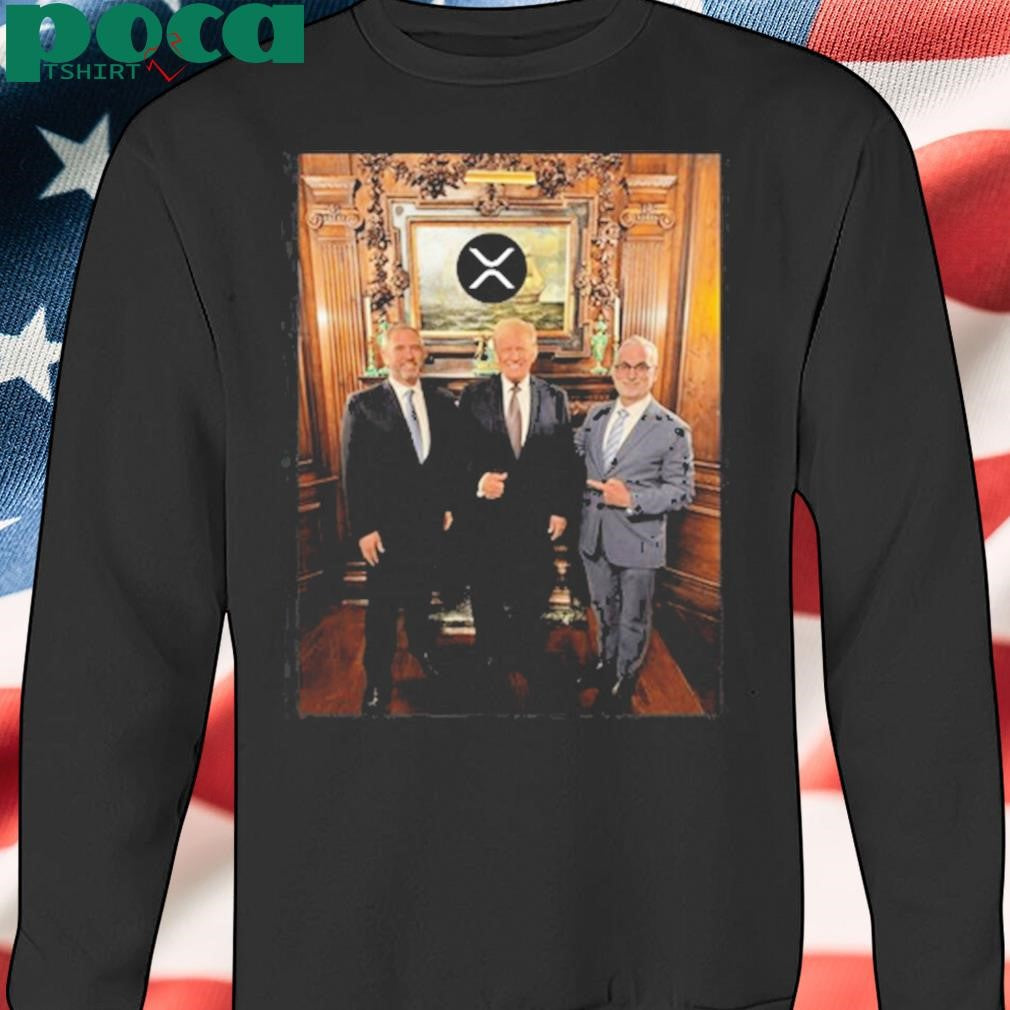 Xrp Ripple Ceo Brad Garlinghouse Dines With Trump shirt