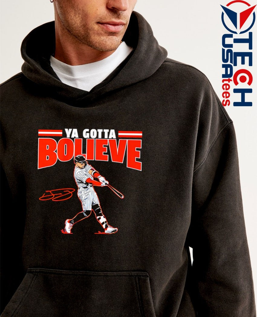 Ya Gotta Bolieve Bo Bichette New York Mets signature shirt