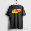 Yankees Baseball Team Retro Red Yellow Logo