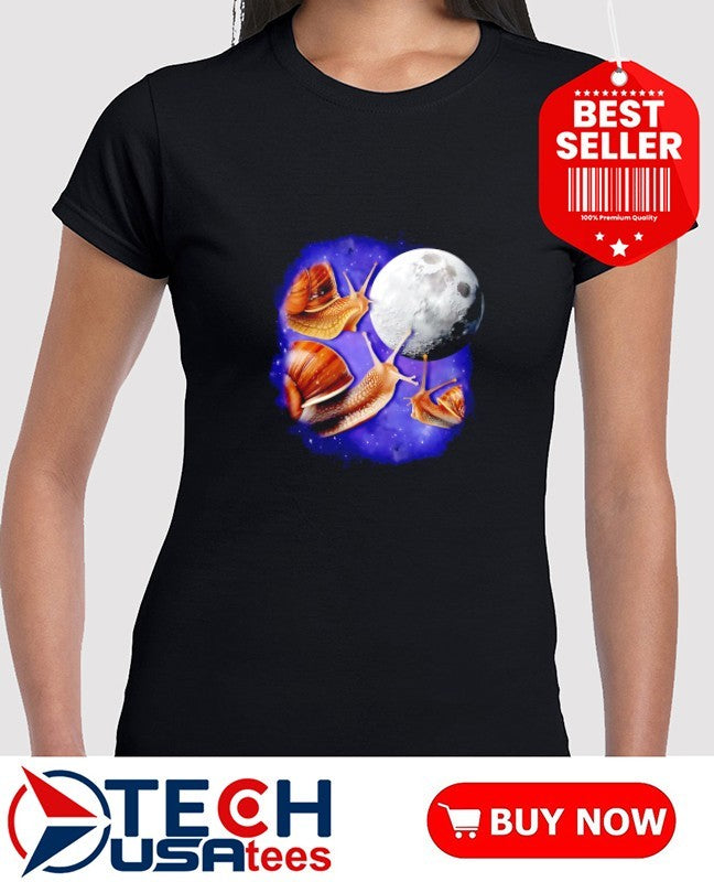 Yearning snails moon shirt