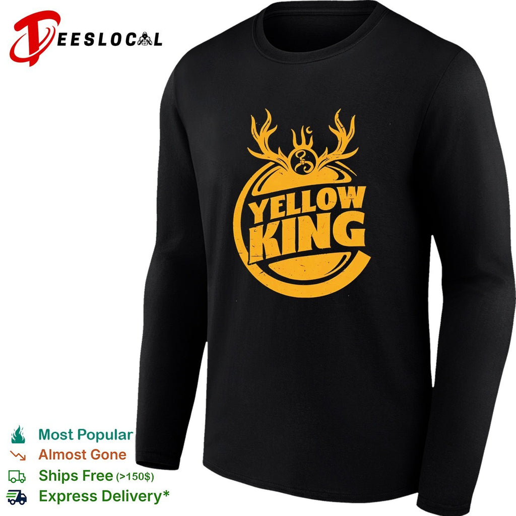 Yellow King retro logo shirt