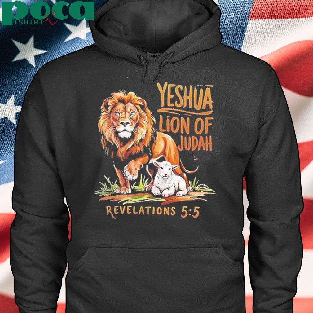 Yeshua Lion Of Judah Revelations 5 5 Shirt