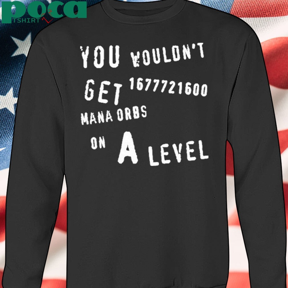 You Wouldn’t Get 1677721600 Mana Orbs On A Level Shirt