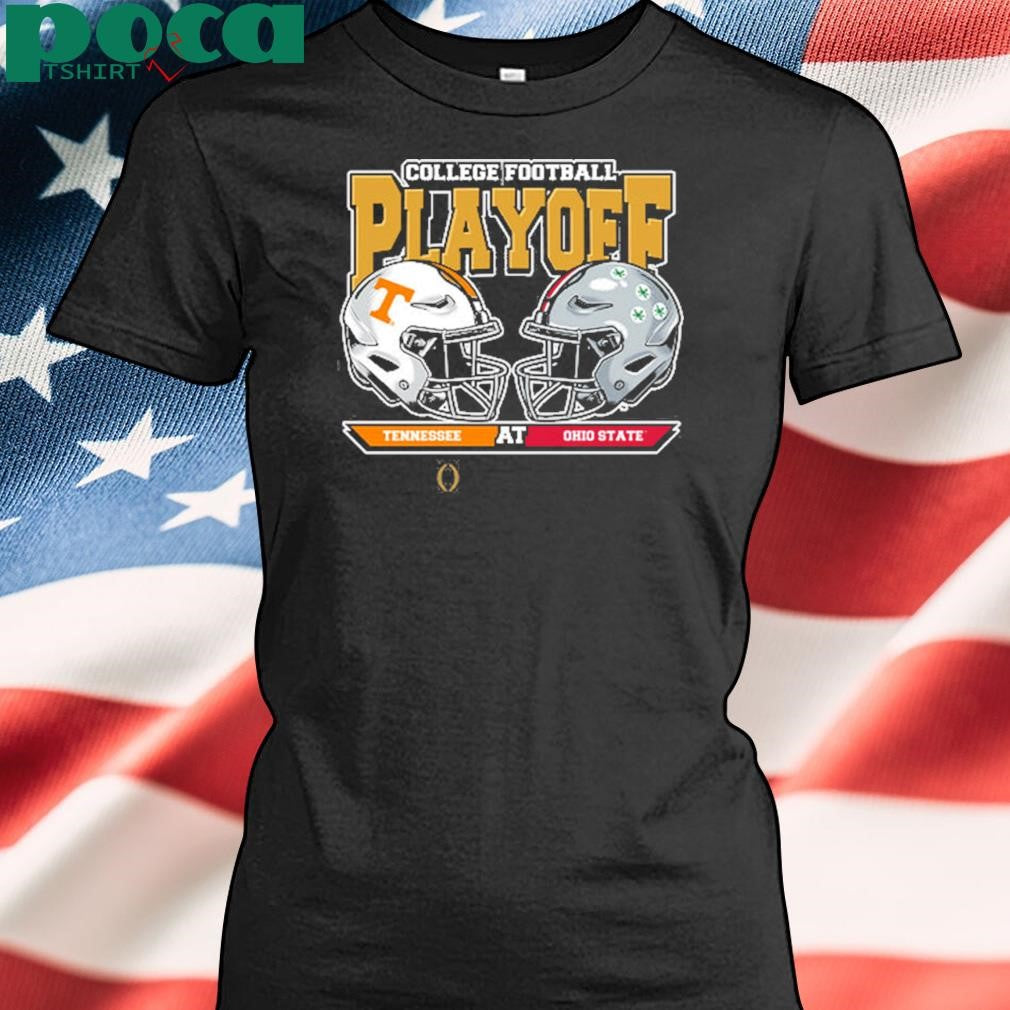 Youth College Football Playoff 2025 Tennessee at Ohio State First Round Head-To-Head T-Shirt