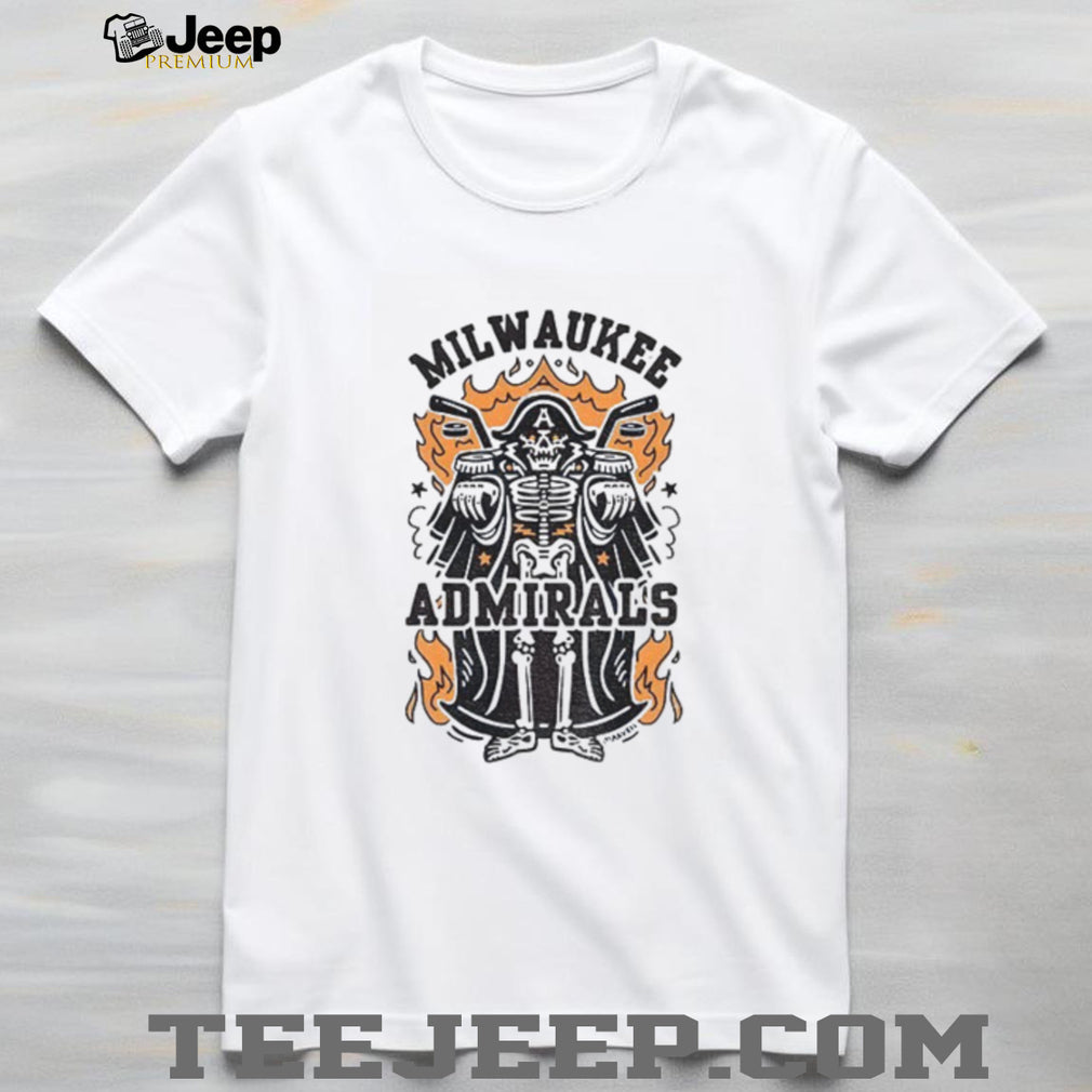 Skeleton Milwaukee Admirals Team shirt