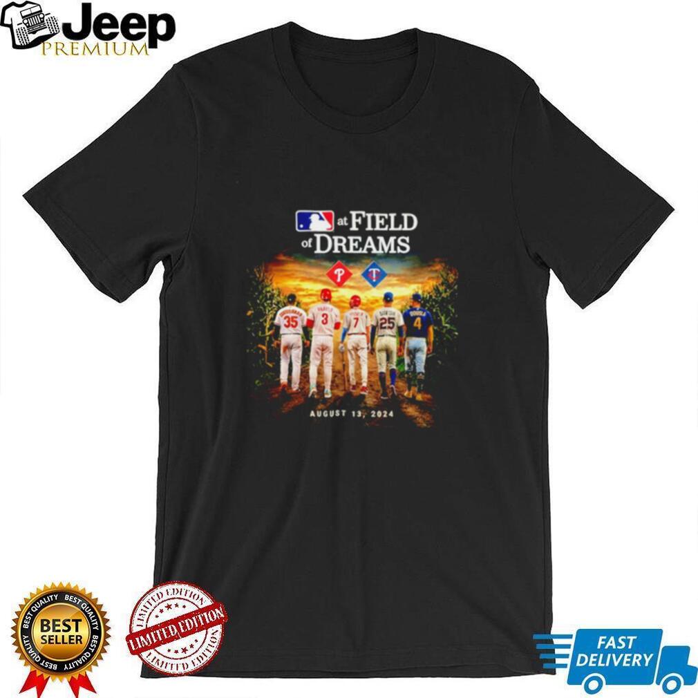 Phillies vs Twins Baseball MLB at Field of Dreams shirt