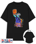 Zack Ryder Statue of Liberty fight hand shirt