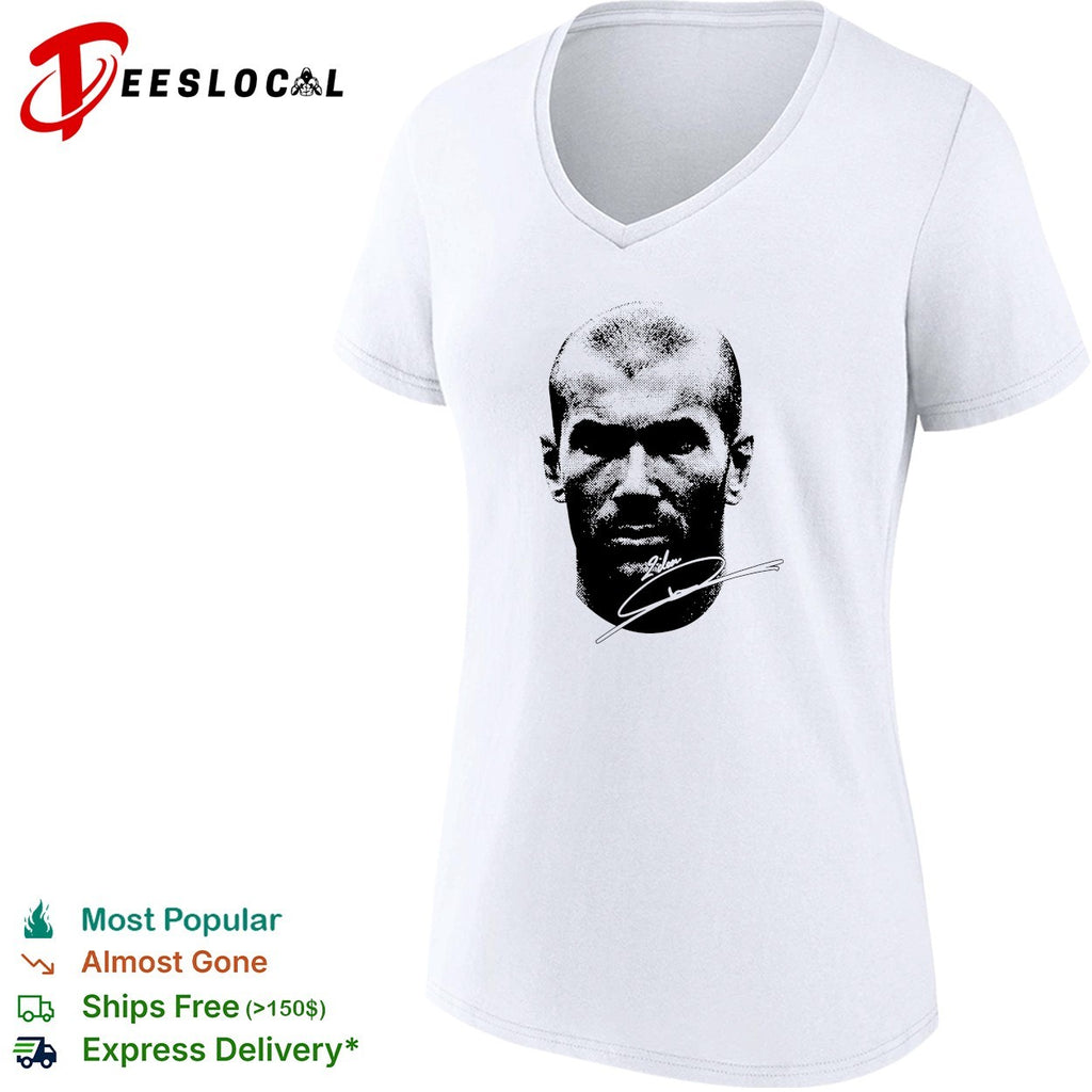 Zinedine Zidane signature shirt