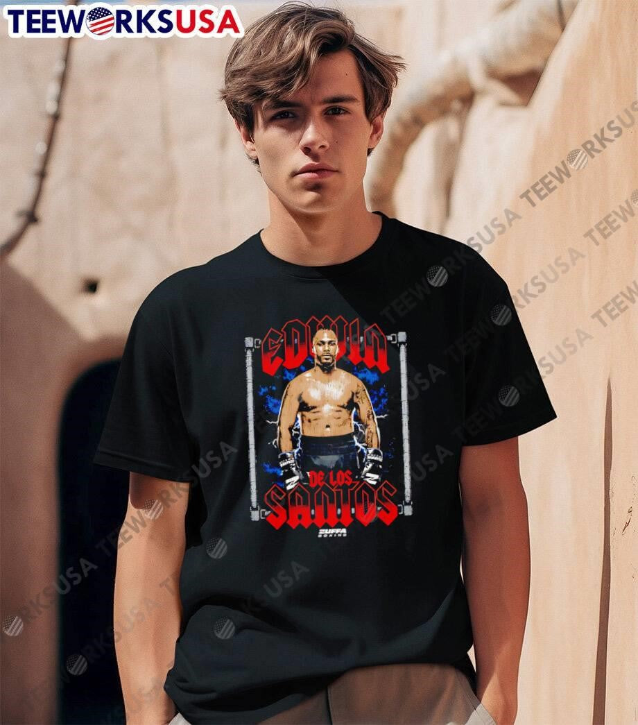 Zuffa Boxing Edwin de los Santos Fighter Tribute shirt