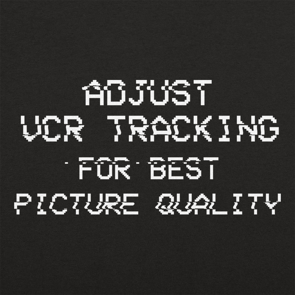Adjust VCR Tracking for Best Picture Quality