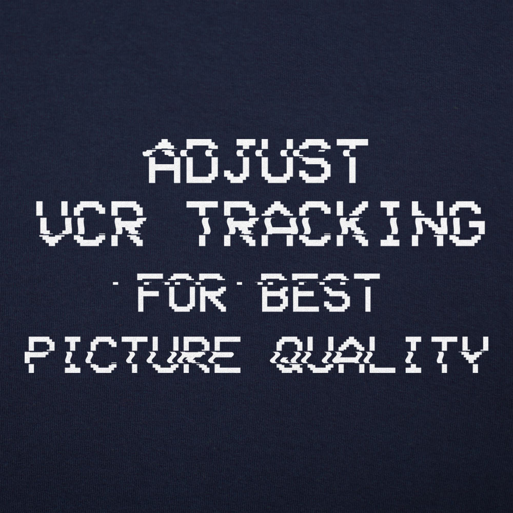 Adjust VCR Tracking for Best Picture Quality