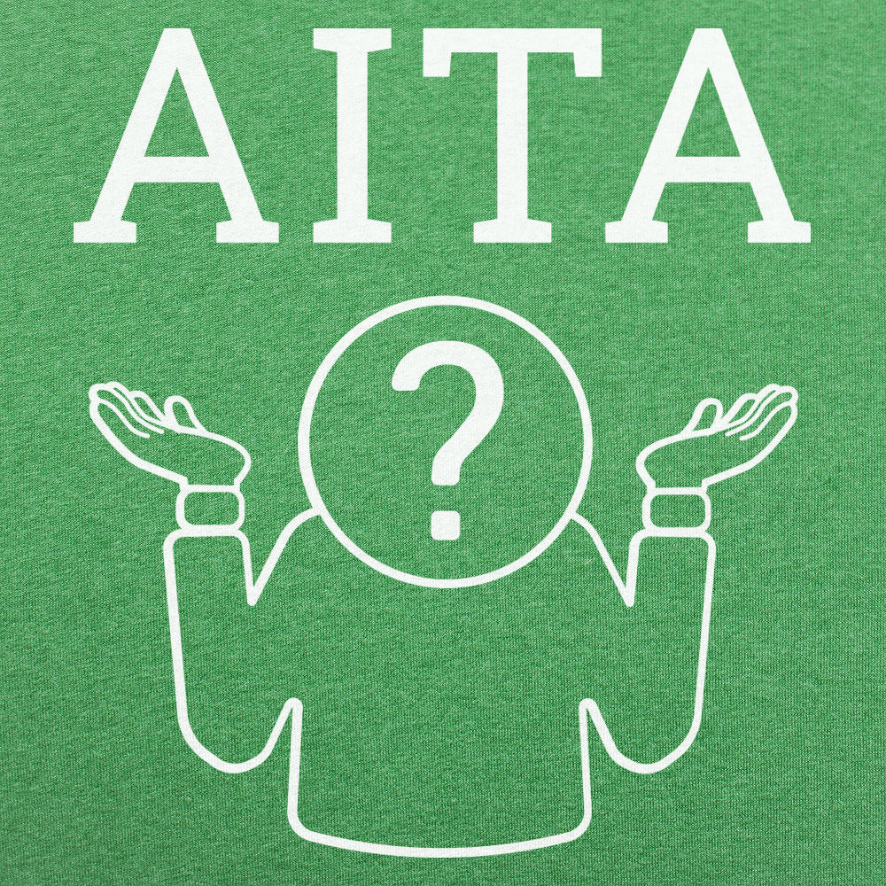 AITA Shrugging Confused Guy Meme