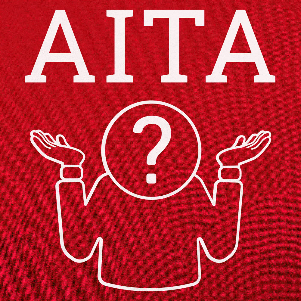 AITA Shrugging Confused Guy Meme