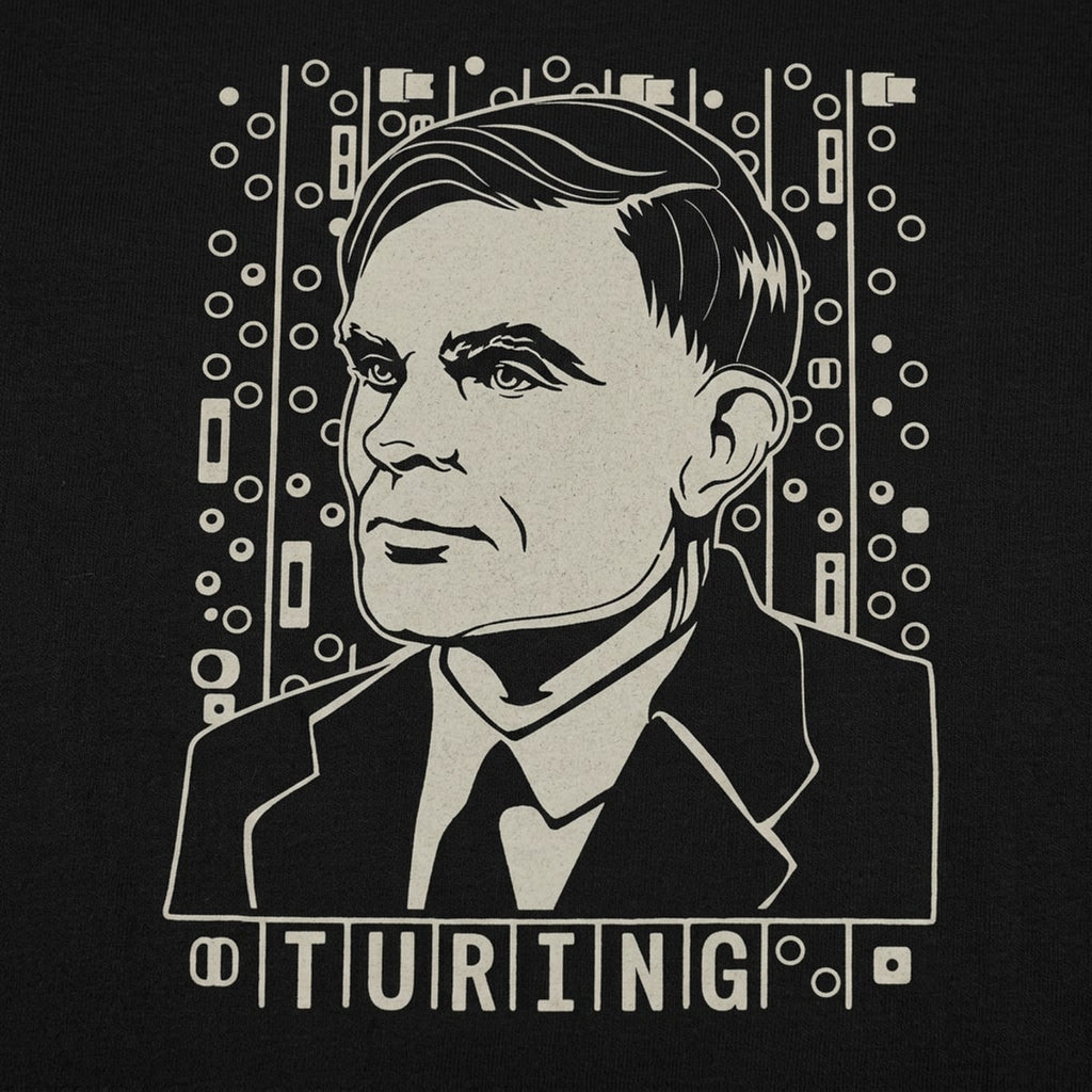 Alan Turing Tribute Portrait