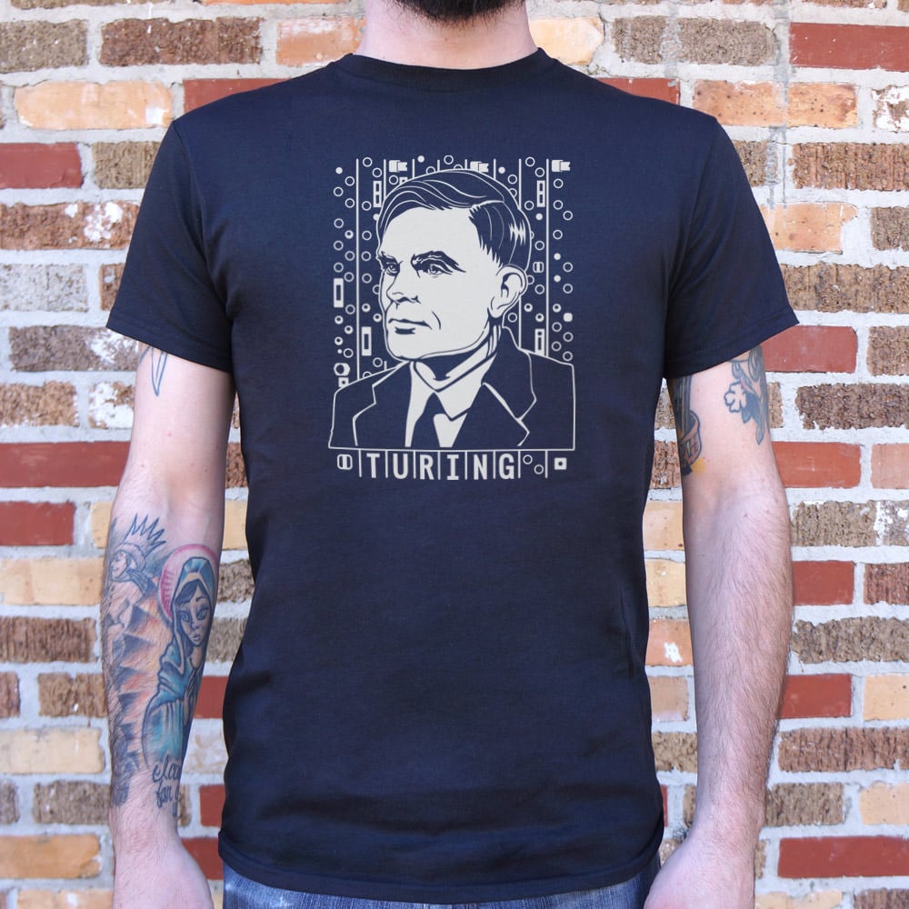 Alan Turing Tribute Portrait