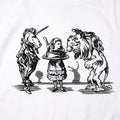 Alice And Unicorn With Lion