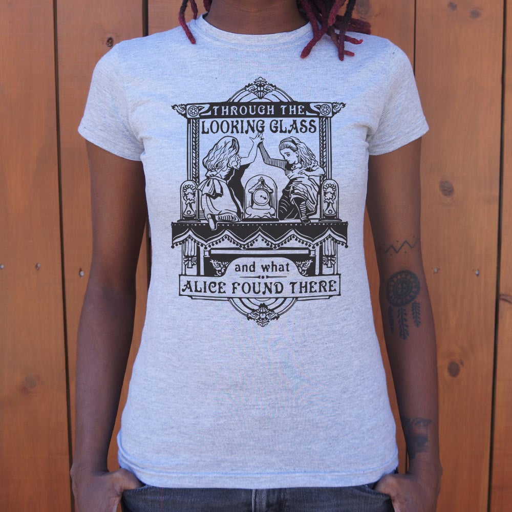 Through the Looking Glass Alice in Wonderland Illustration