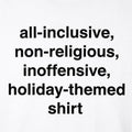All-Inclusive Non-Religious Inoffensive Holiday Themed Design