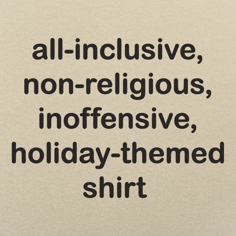 All-Inclusive Non-Religious Inoffensive Holiday Themed Design