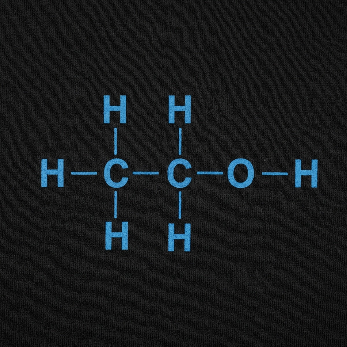 Amazing Alcohol Molecule Ethanol Chemical Structure Diagram