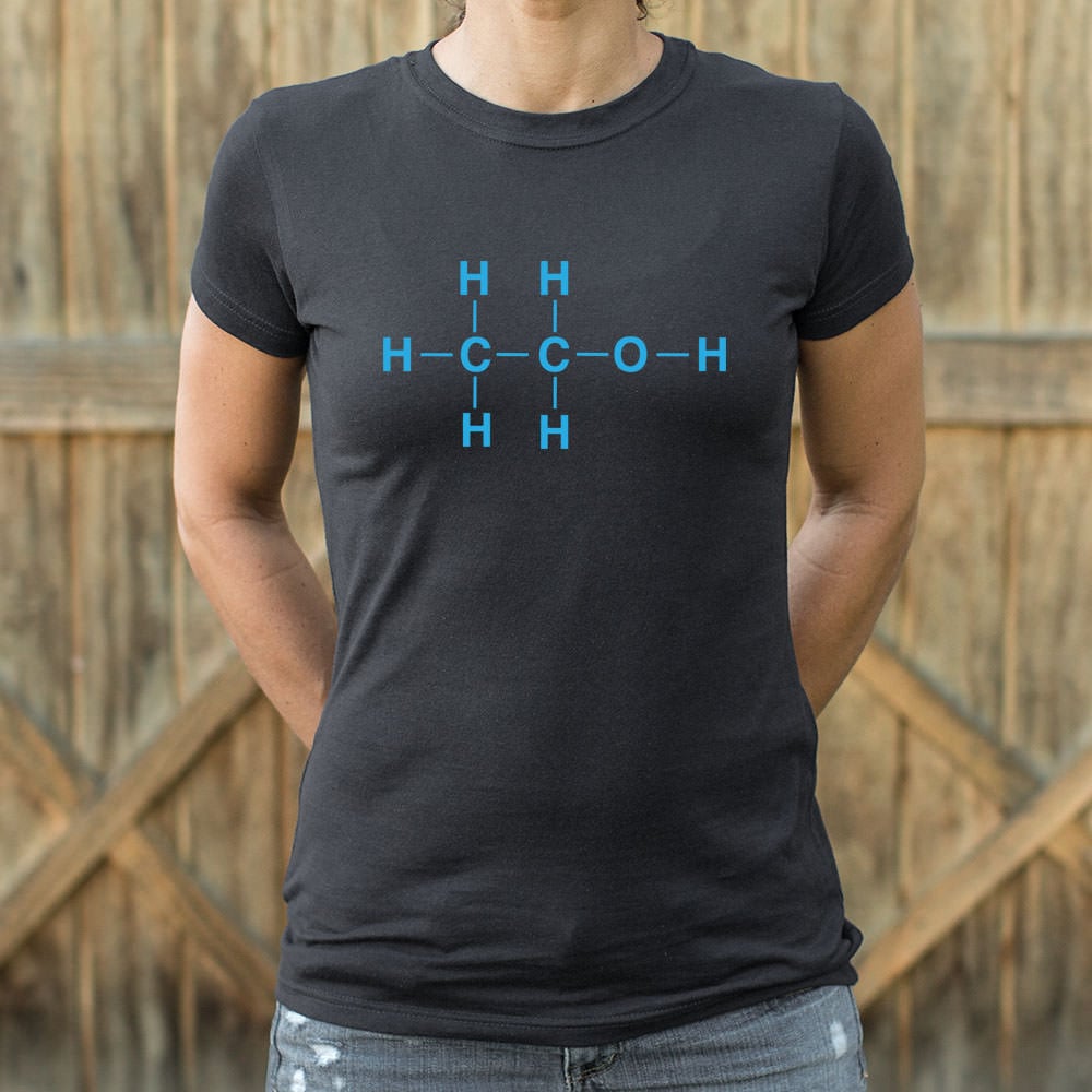 Amazing Alcohol Molecule Ethanol Chemical Structure Diagram