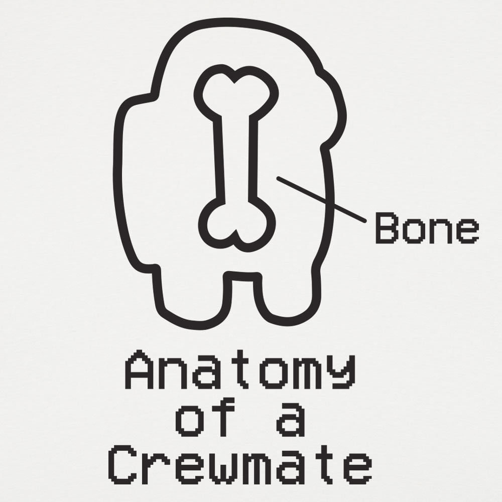 Anatomy of a Crewmate Space Video Game Diagram