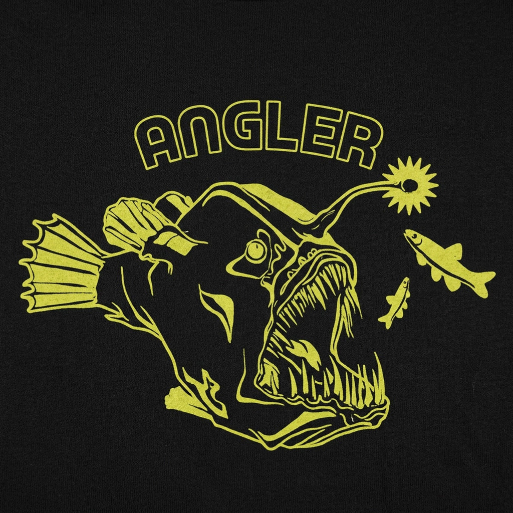 Anglerfish Deep Sea Monster with Glowing Lure