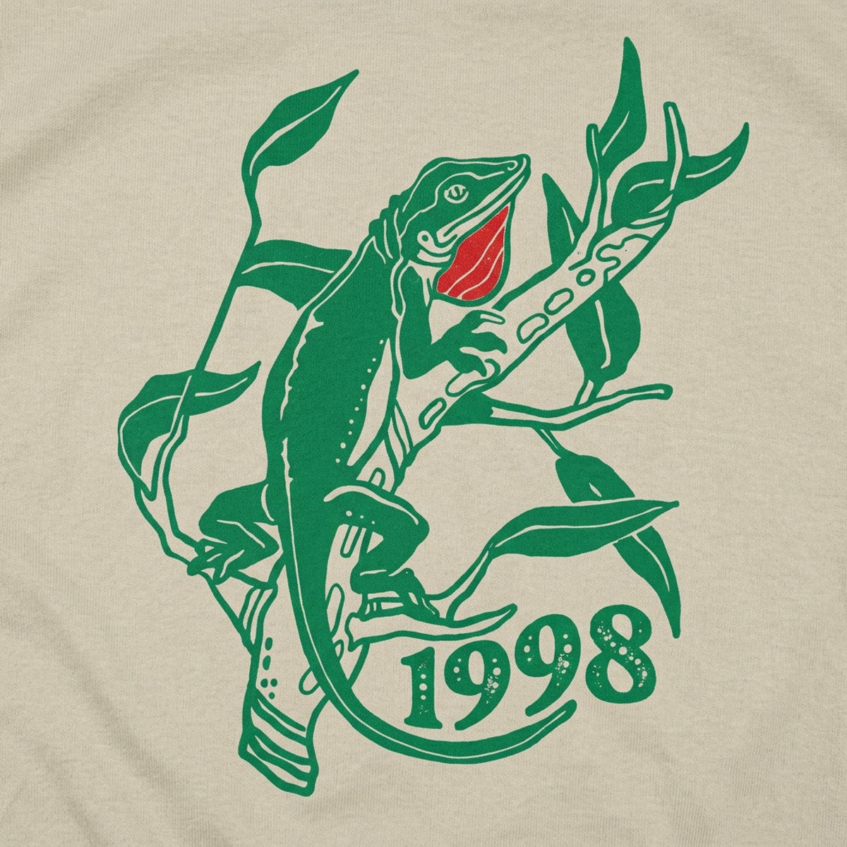 Anole Lizard Illustration