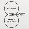 Funny Apocalypse Diagram Venn Chart