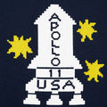 Apollo 11 Retro Pixel Art Rocket Ship
