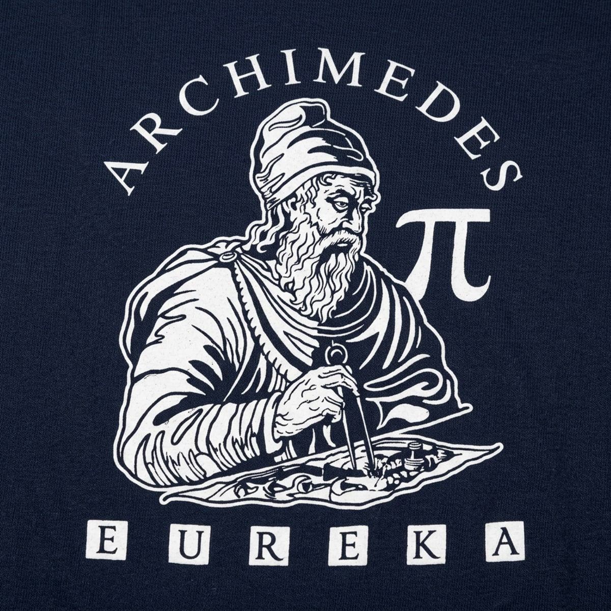 Archimedes Pi Eureka Math Portrait