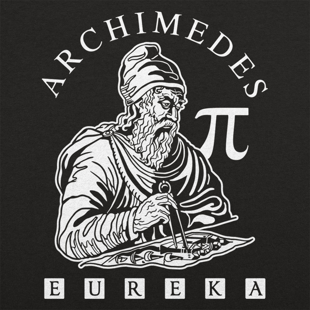 Archimedes Pi Eureka Math Portrait