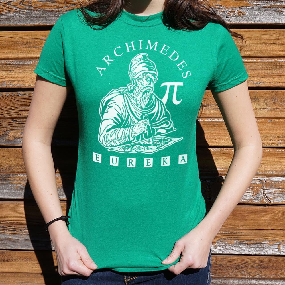Archimedes Pi Eureka Math Portrait