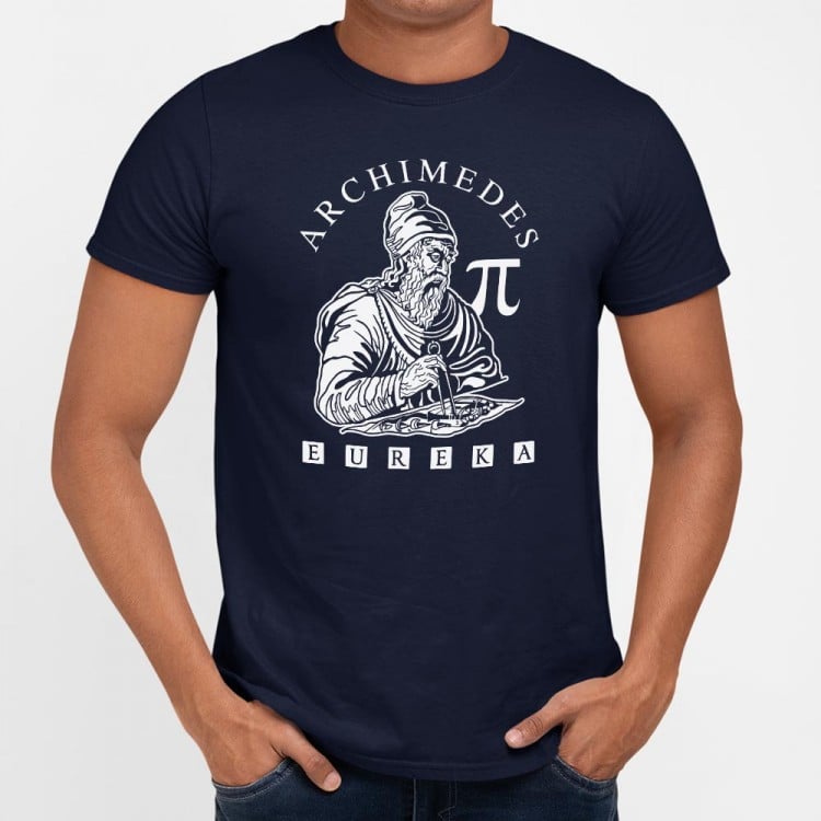 Archimedes Pi Eureka Math Portrait