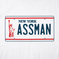 Assman New York Vanity License Plate