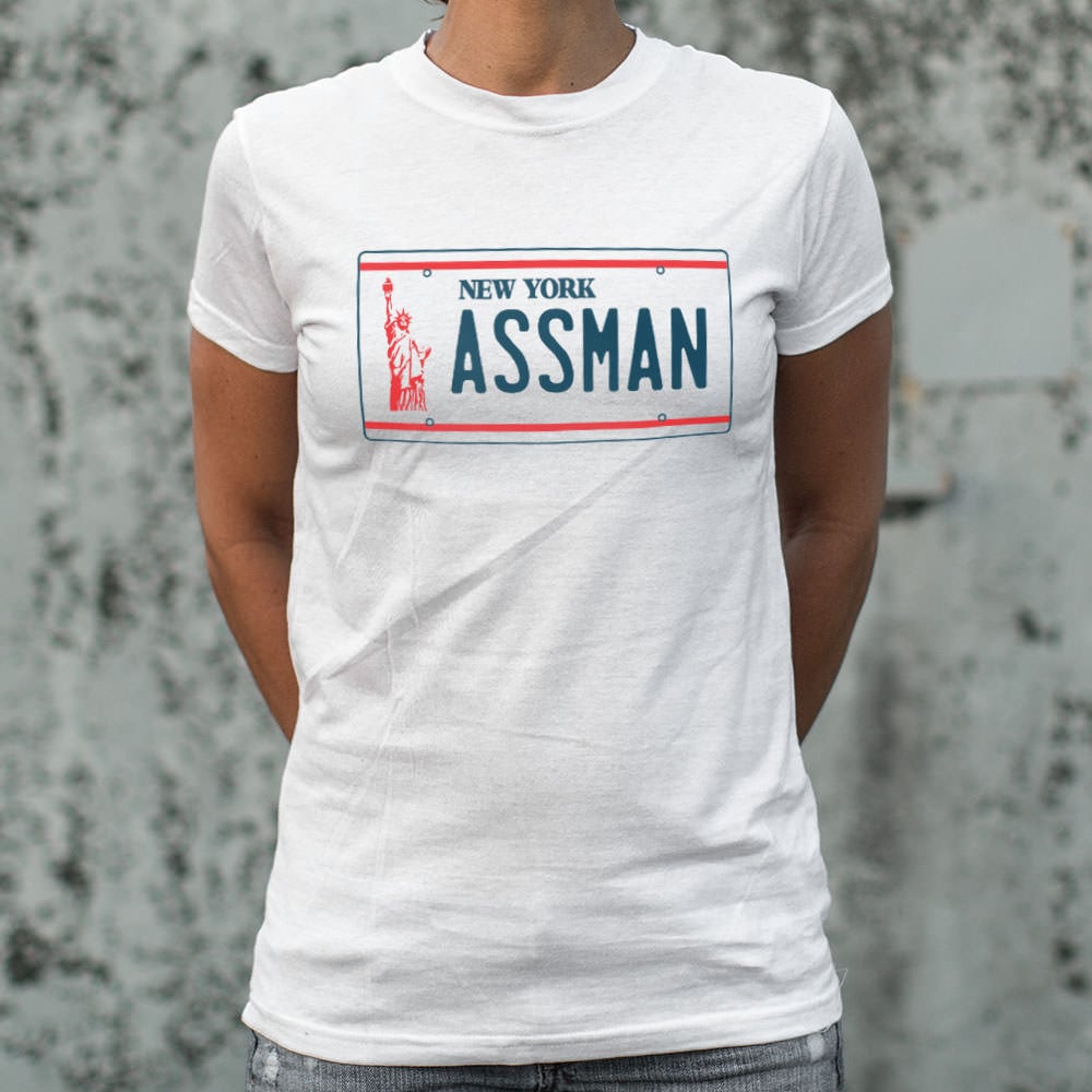 Assman New York Vanity License Plate