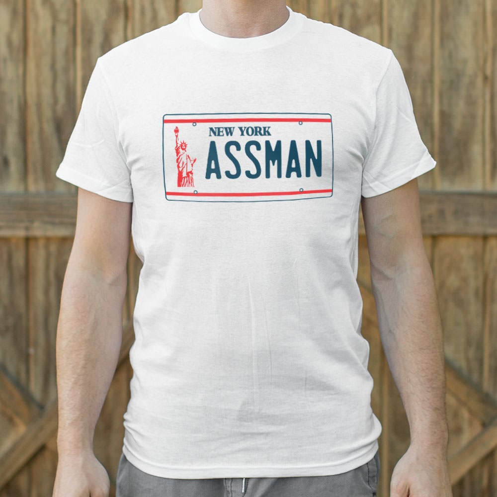 Assman New York Vanity License Plate