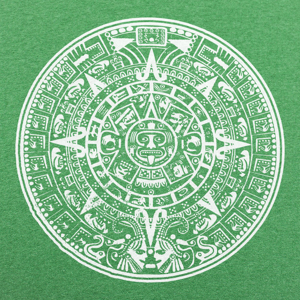 Aztec Calendar Sun Stone Design