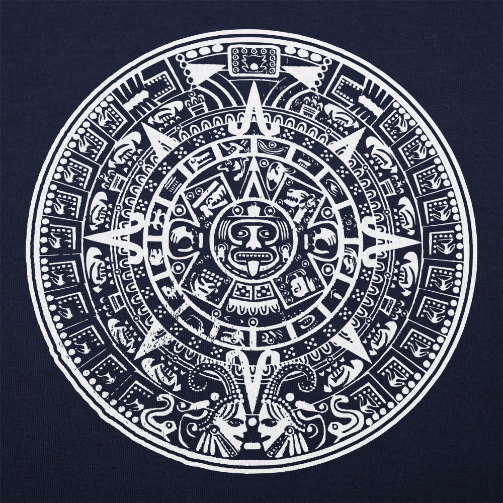 Aztec Calendar Sun Stone Design