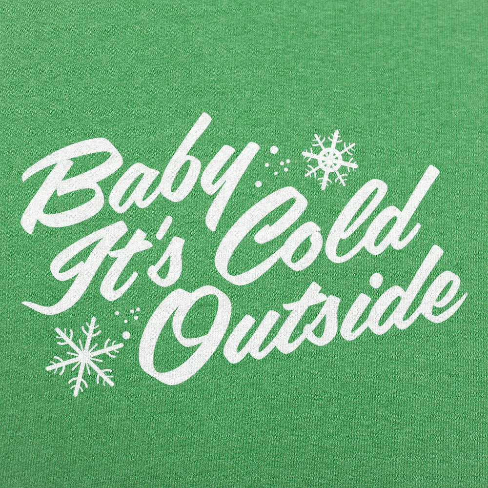 Baby It's Cold Outside Winter Snowflake Design