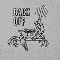 Back Off Crab Graphic