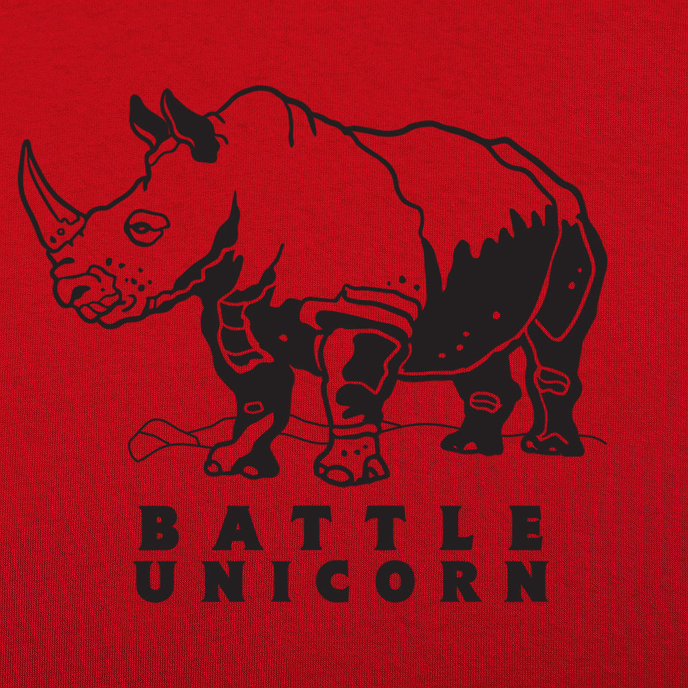 Battle Unicorn Armored War Rhino Joke