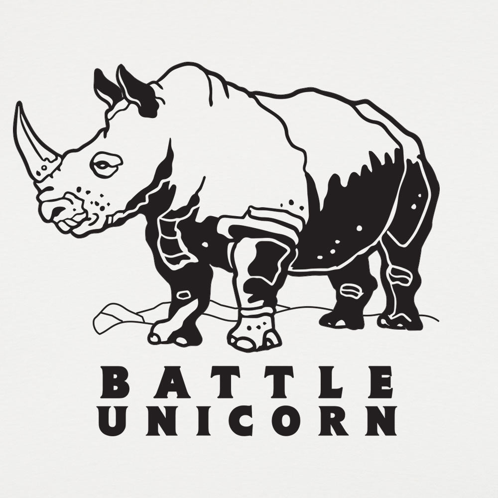 Battle Unicorn Armored War Rhino Joke