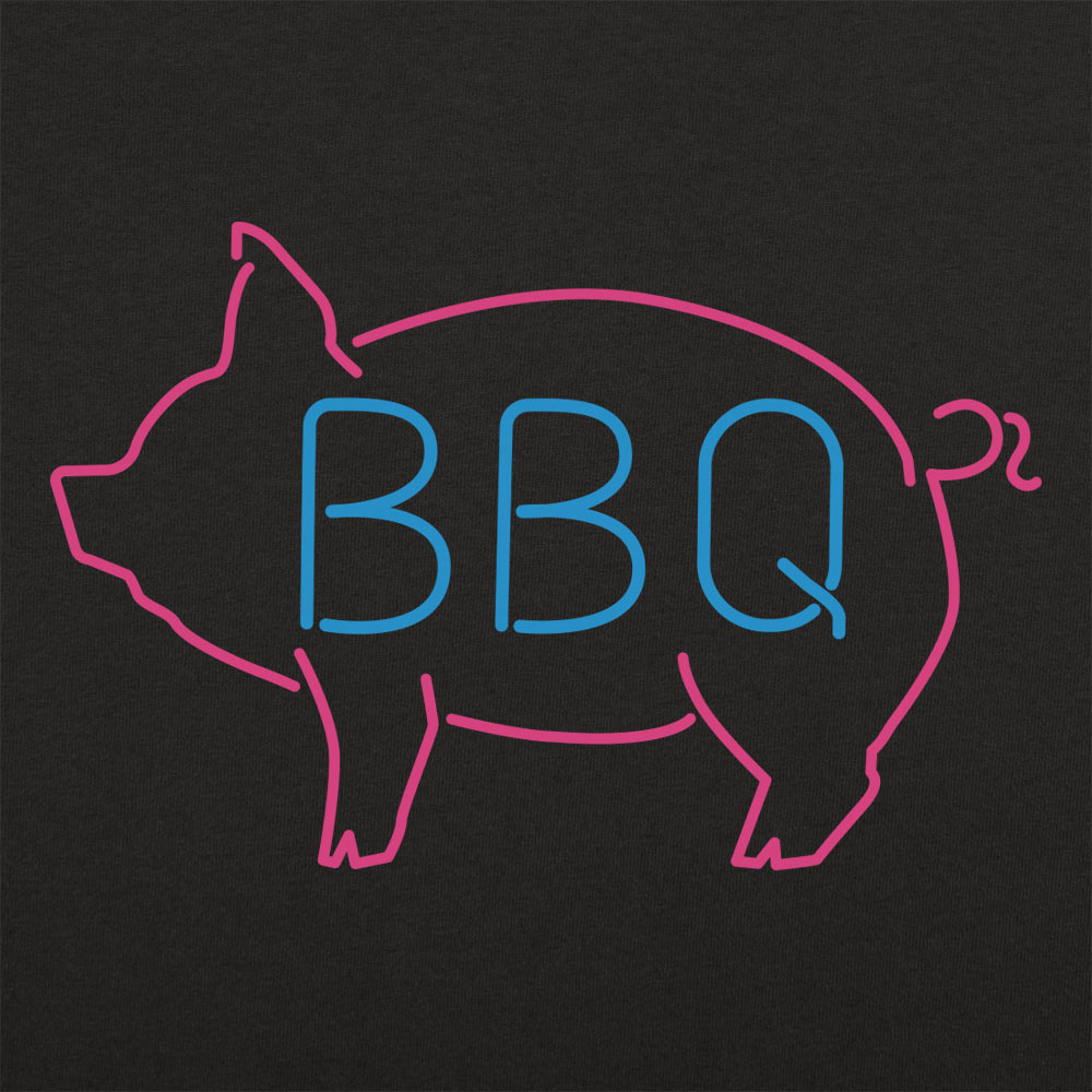 BBQ Pig Neon Sign Barbecue Pork Design