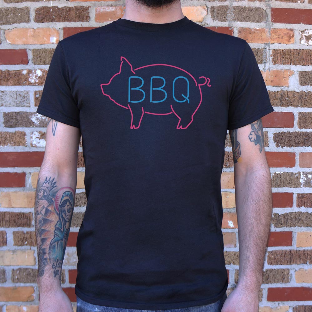 BBQ Pig Neon Sign Barbecue Pork Design